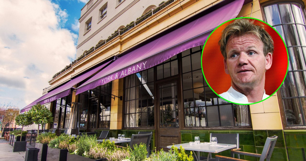 Popularny brytyjski kucharz Gordon Ramsey ma problem. Jego restaurację w centrum Londynu zajęli squatersi /Konto restauracji York&Albany na Facebooku; FREDERICK M. BROWN/Getty Images North America/AFP /