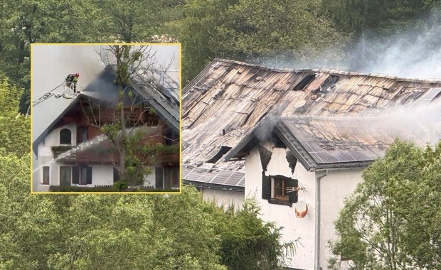 Popularny obiekt stanął w płomieniach. Z ogniem walczyło 15 zastępów straży. WIDEO