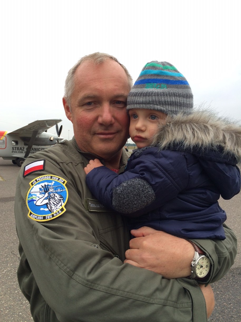 Por. Tadeusz Kołaszewski /Kuba Kaługa /RMF FM