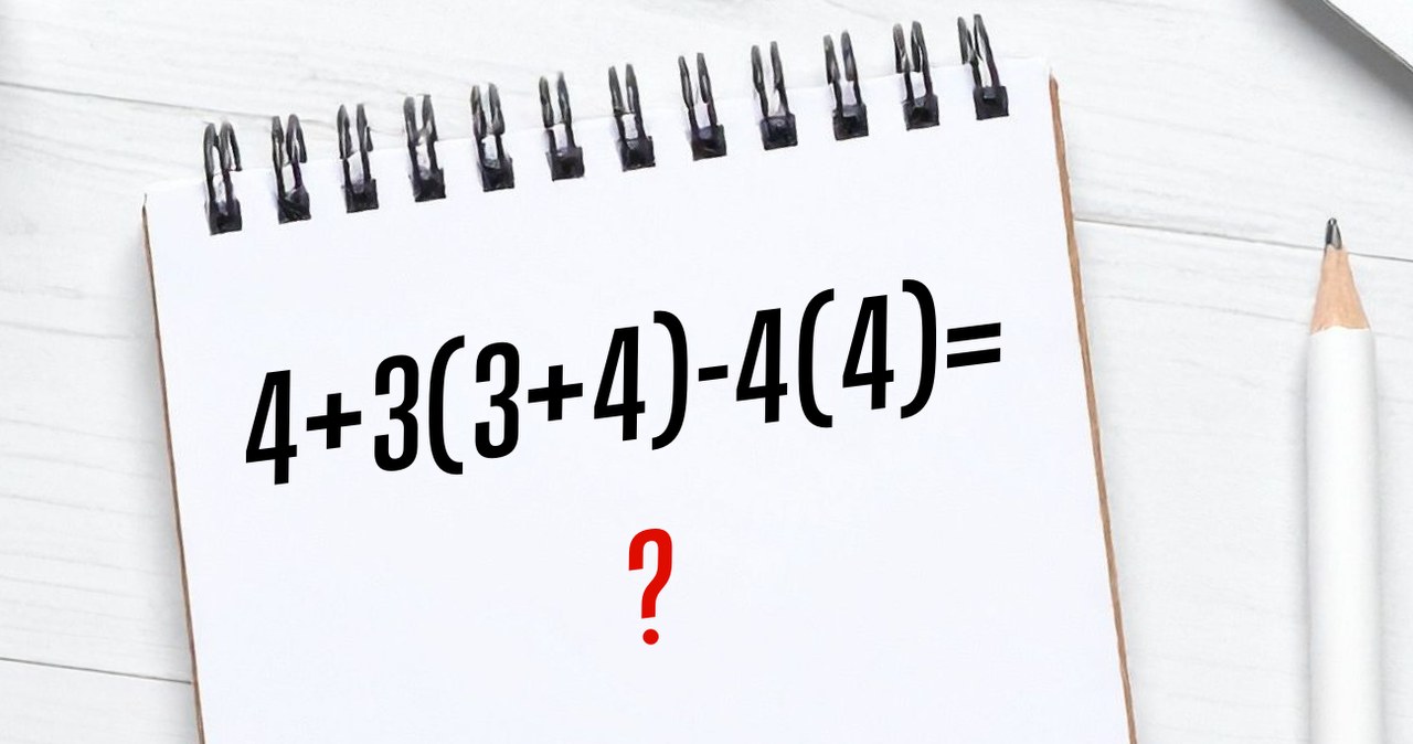 Poradzisz sobie z tym działaniem matematycznym? /Canva Pro