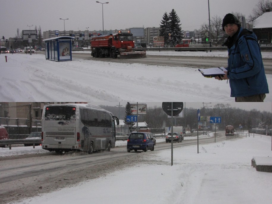 Poranek na ulicach Krakowa /Józef Polewka /RMF FM