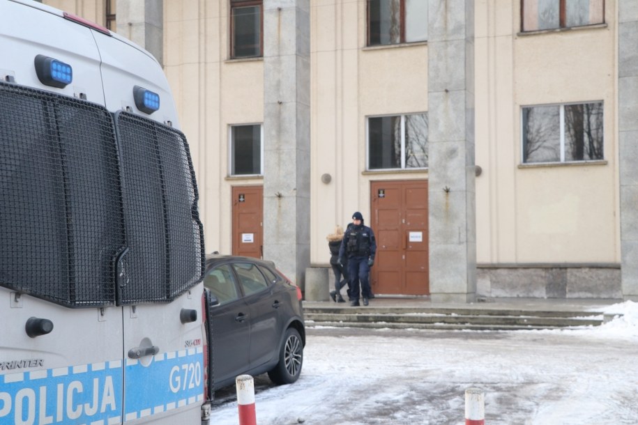 Poranna akcja w Krakowie związana ze śledztwem ws. Wisły Kraków /Jacek Skóra /RMF FM