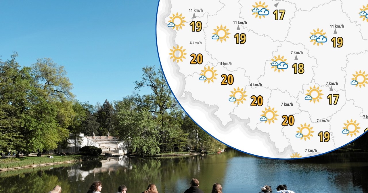 Poranne przymrozki na północnym wschodzie wyniosły ponad -3 stopnie Celsjusza. Poniedziałek będzie jednak ciepły i słoneczny, zwłaszcza na zachodzie /Sławomir Kamiński/Agencja Wyborcza.pl/IMGW /