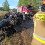 Poranny dramat w Przykorach. Koszmarne zderzenie z łosiem