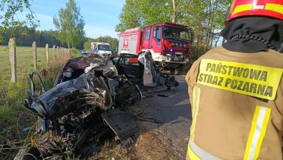 Poranny dramat w Przykorach. Koszmarne zderzenie z łosiem