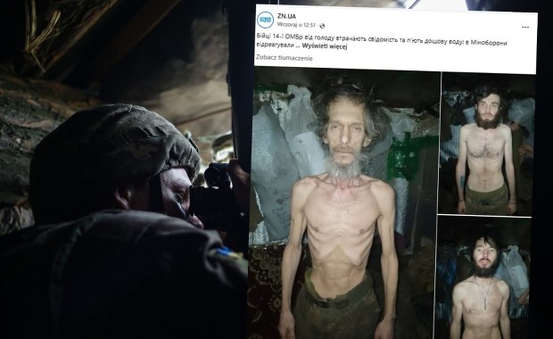 Porażające zdjęcia z frontu w Ukrainie. "Tracą przytomność z głodu"