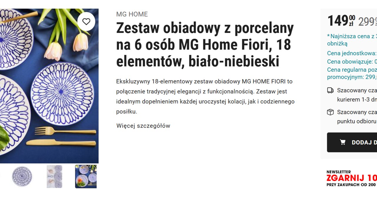 Porcelana MG Home z Biedronki podbija serca Polek. Te wzory zachwycają! /Biedronka Home /INTERIA.PL