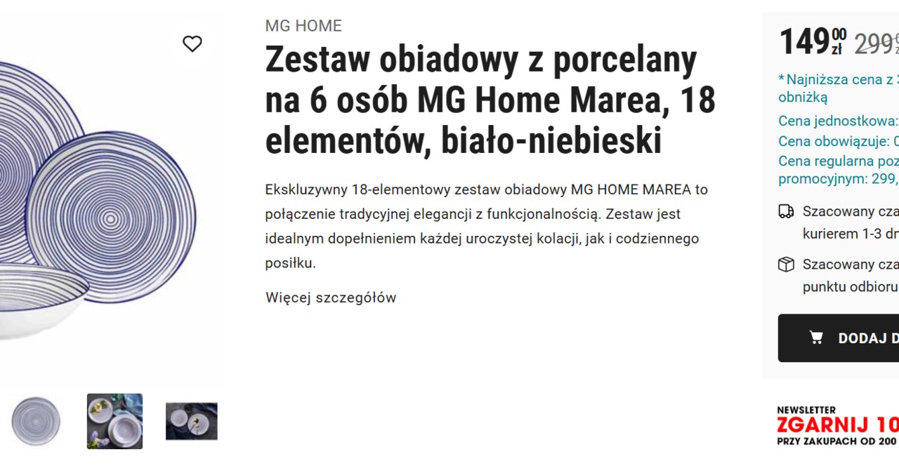 Porcelana MG Home z Biedronki podbija serca Polek. Te wzory zachwycają! /Biedronka Home /INTERIA.PL
