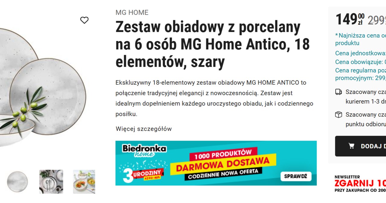 Porcelana MG Home z Biedronki podbija serca Polek. Te wzory zachwycają! /Biedronka Home /INTERIA.PL