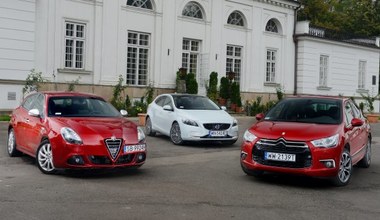 Porównanie: Alfa Romeo Giulietta, Citroen DS4, Volvo V40