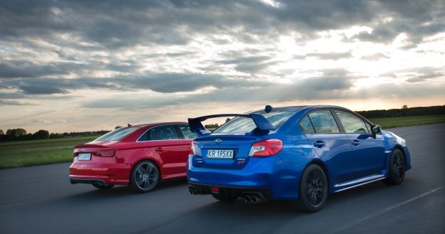 Porównanie: Audi S3 Limousine, Subaru WRX STI /Motor