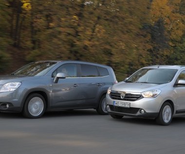 Porównanie: Chevrolet Orlando, Dacia Lodgy