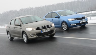 Porównanie: Citroen C-Elysee, Skoda Rapid