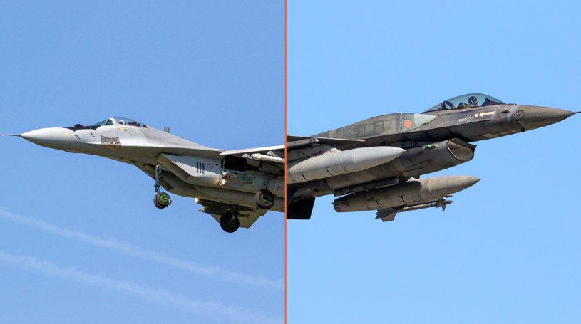 Porównanie F-16 i MiG-29. Który jest "lepszy"? /123RF/PICSEL