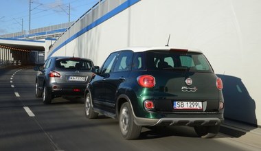 Porównanie: Fiat 500L Trekking, Nissan Qashqai