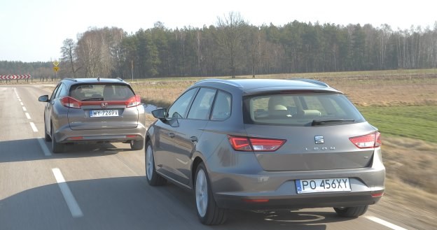 Porównanie: Honda Civic Tourer, Seat Leon ST /Motor