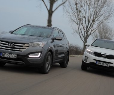 Porównanie: Hyundai Santa Fe, Kia Sorento