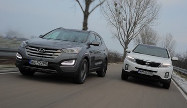 Porównanie: Hyundai Santa Fe, Kia Sorento