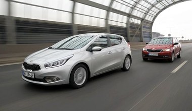 Porównanie: Kia Cee'd, Skoda Rapid Spaceback