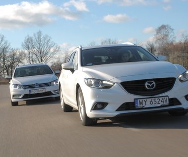 Porównanie: Mazda 6 Sport Kombi, Volkswagen Passat Variant