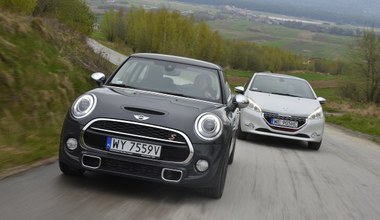 Porównanie: Mini Cooper S, Peugeot 208 GTi