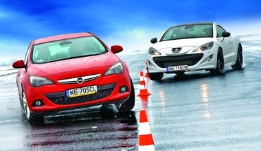 Porównanie: Opel Astra GTC 1.6T, Peugeot RCZ 1.6 THP