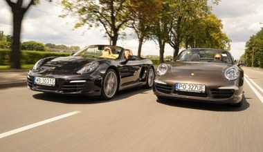 Porównanie: Porsche Boxster i 911 Cabriolet