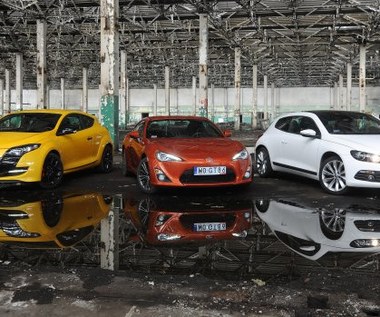 Porównanie: Renault Megane, Toyota GT 86, Volkswagen Scirocco