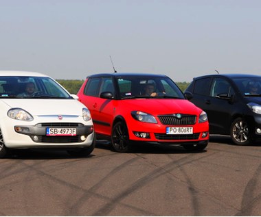 Porównanie samochodów używanych: Fiat Punto, Skoda Fabia, Toyota Yaris