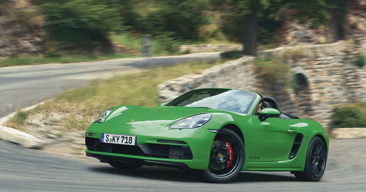 Porsche 718 Boxster GTS 4.0 /Informacja prasowa