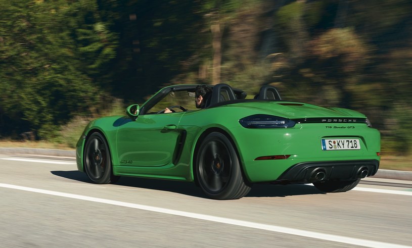 Porsche 718 Boxster GTS 4.0 /Informacja prasowa