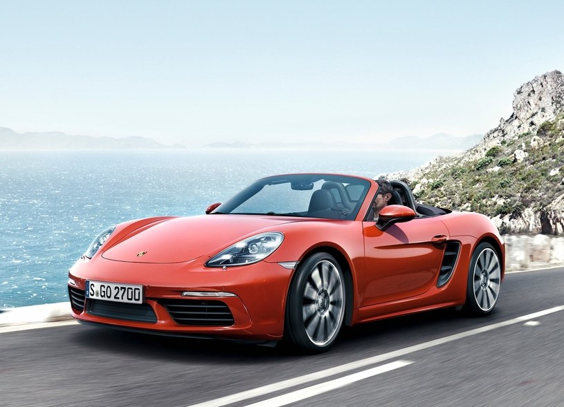 Porsche 718 Boxster /Informacja prasowa