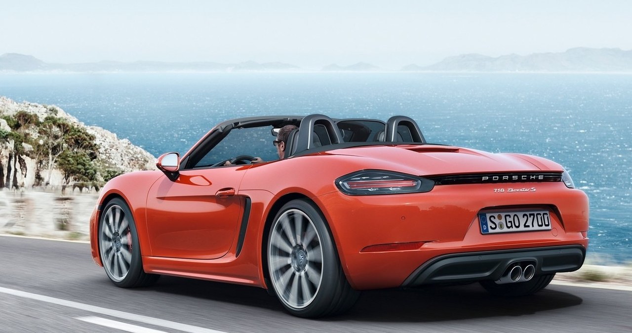 Porsche 718 Boxster /Informacja prasowa