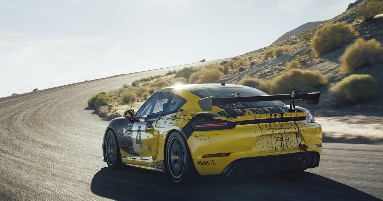 Porsche 718 Cayman GT4 Clubsport /Informacja prasowa