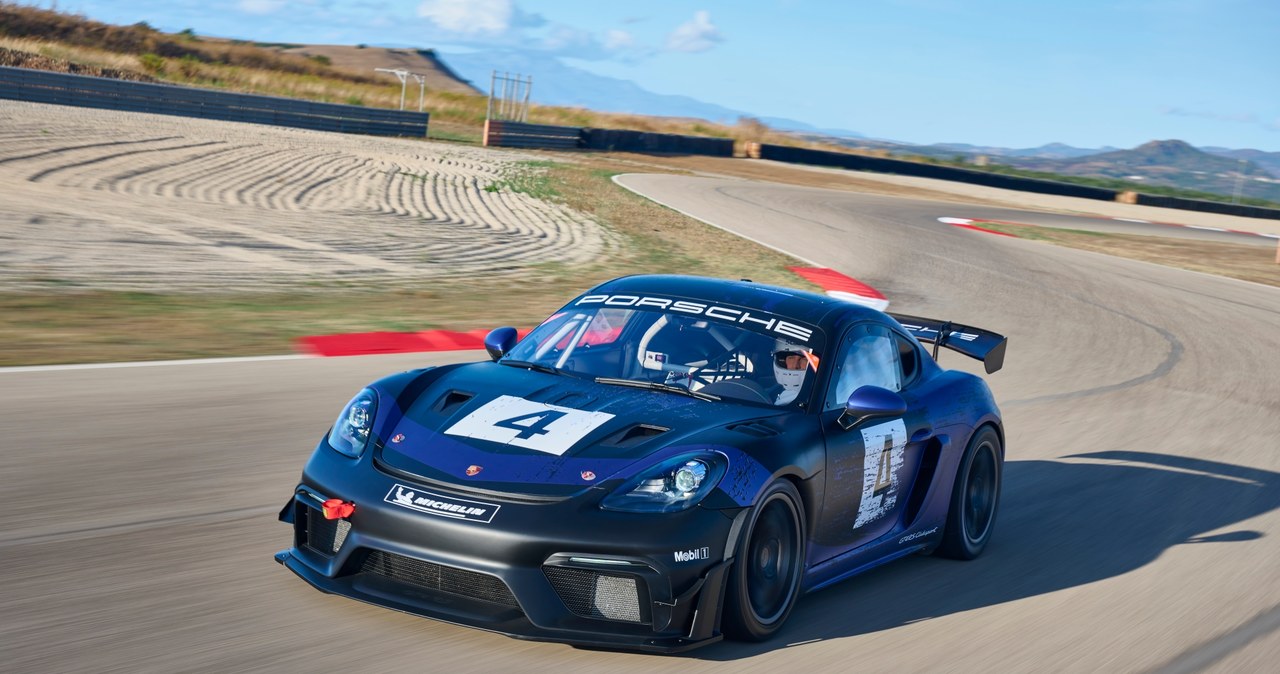 Porsche 718 Cayman GT4 RS Clubsport /Informacja prasowa