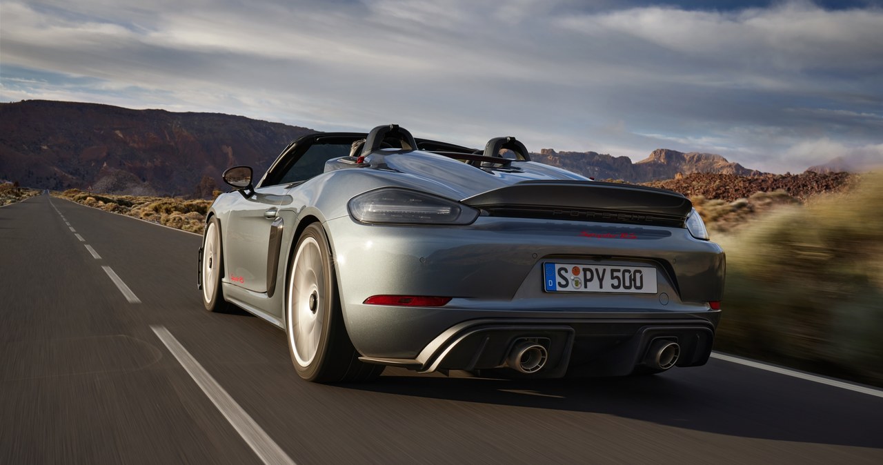 Porsche 718 Spyder RS /materiały prasowe