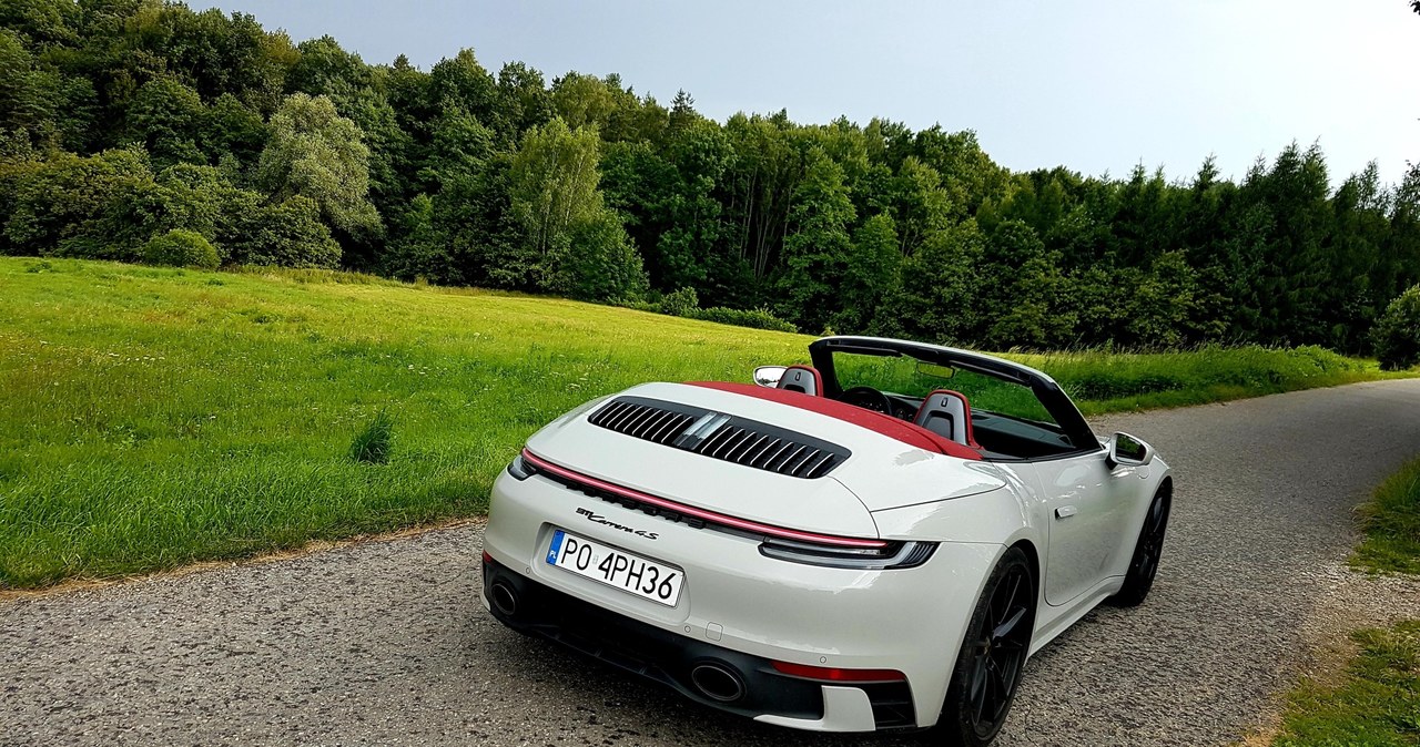 Porsche 911 Carrera 4S Cabrio /INTERIA.PL