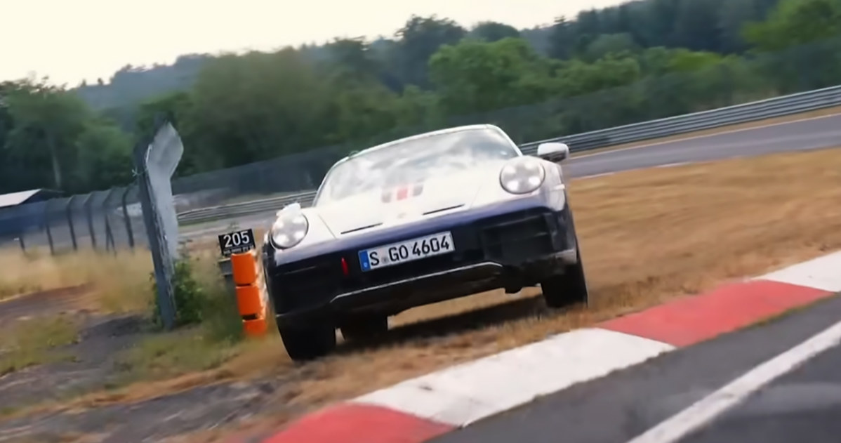 Porsche 911 Dakar na Nurburgringu Fot. SportautoDe @YouTube /