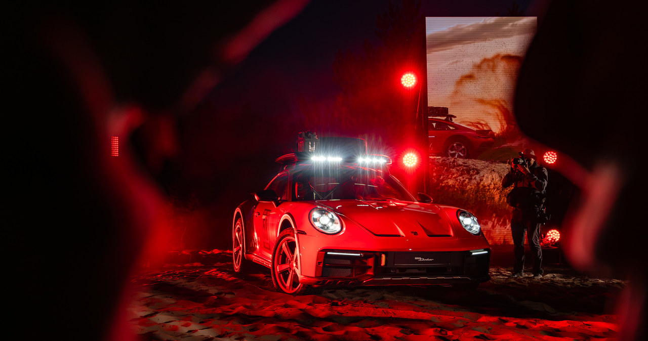 Porsche 911 Dakar RED58 Special /Jan Guss-Gasiński /INTERIA.PL