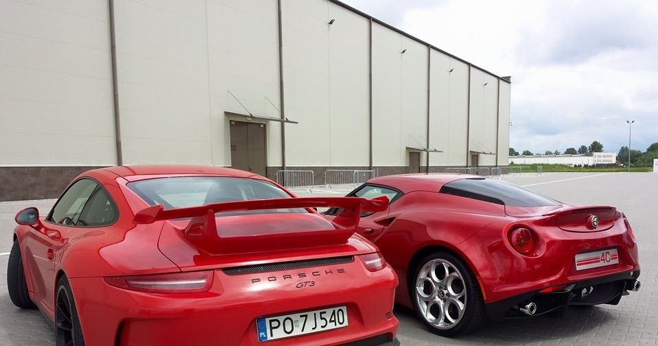 Porsche 911 GT3 i Alfa Romeo 4C /INTERIA.PL