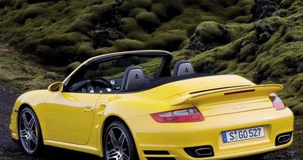 Porsche 911 turbo cabriolet / Kliknij /INTERIA.PL