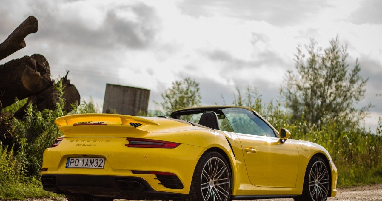 Porsche 911 Turbo S Cabriolet /INTERIA.PL