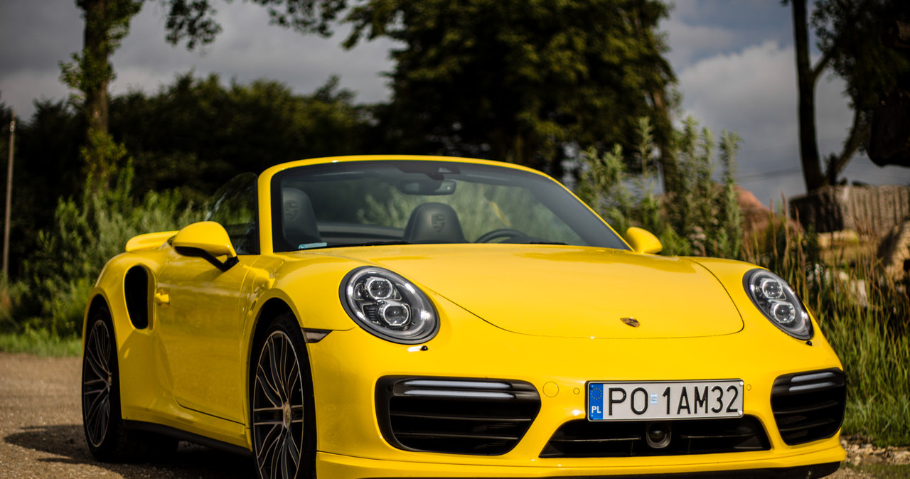 Porsche 911 Turbo S Cabriolet /INTERIA.PL