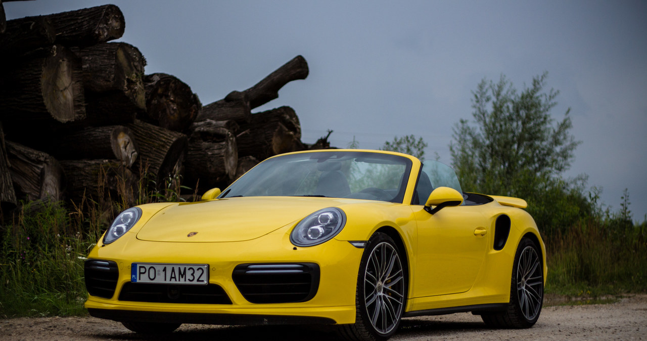 Porsche 911 Turbo S Cabriolet /INTERIA.PL