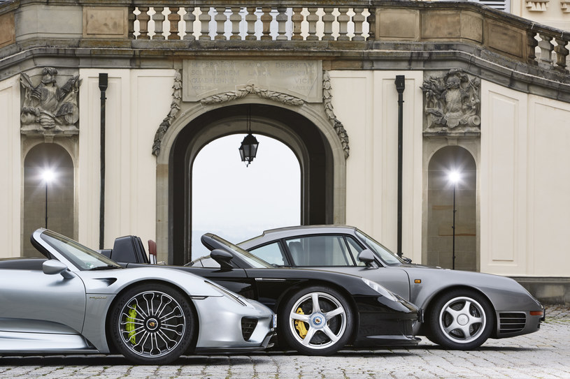 Porsche: 918 Spyder, Carrera GT oraz 959 /Informacja prasowa