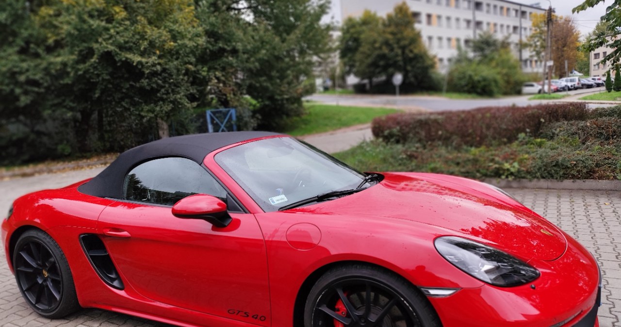 Porsche Boxster GTS / Fot: US Będzin /materiały prasowe