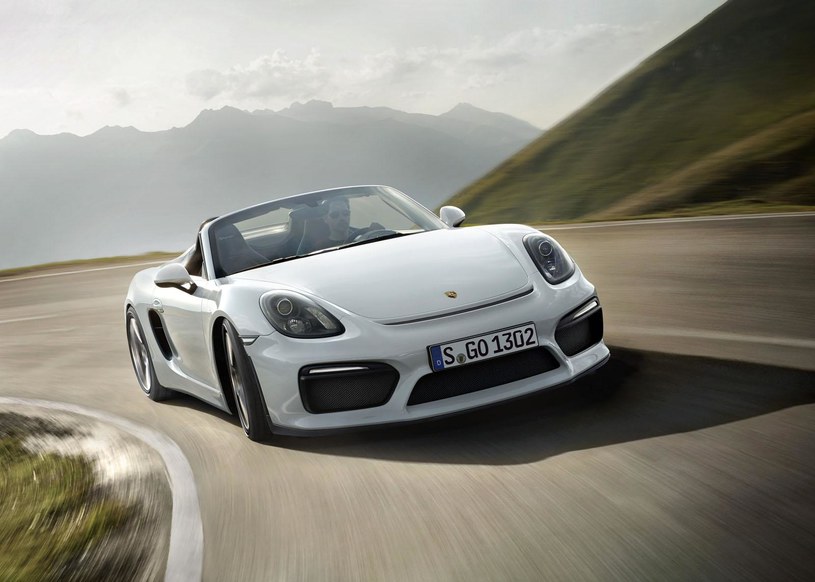 Porsche Boxster Spyder /Informacja prasowa