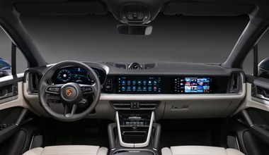 Porsche Cayenne 2024 – wnętrze 