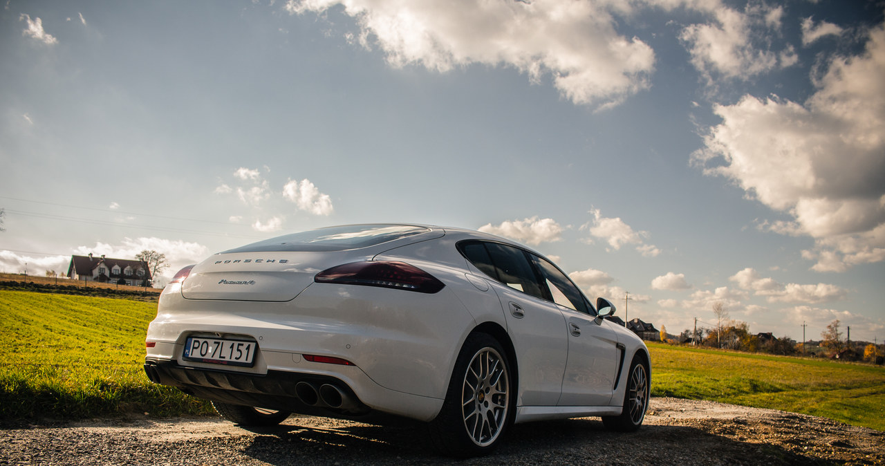 Porsche panamera 4 /INTERIA.PL