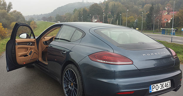 Porsche panamera diesel /Fot. jacek Jurecki /INTERIA.PL